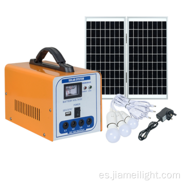 Sistema de iluminación de carga solar móvil